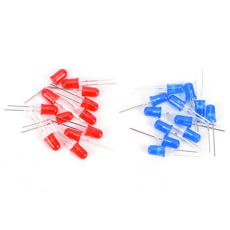NE555 CD4017 Scrolling Flowing Red Light SMD DIY Kit Soldering Practice K.l8
