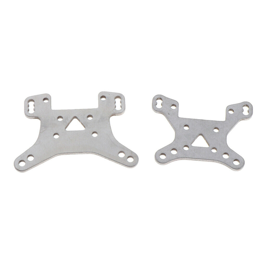 2 Pieces RC Car Front Rear Shock Tower for Wltoys 144001 1/14 RC Car Buggy