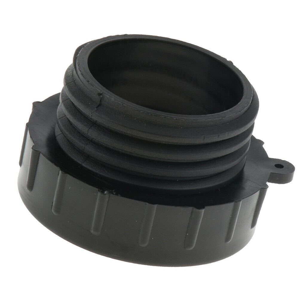 3pcs IBC Fine Threads Adapter Ibc Tote Tank   IBC Tote Fittings 2in Black