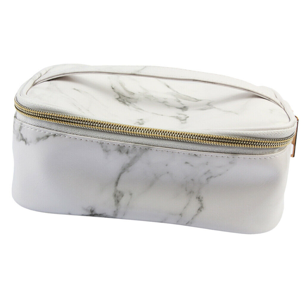 Travel PU Makeup Cosmetic Storage Bag Multi-Function Toiletry Case Organizer