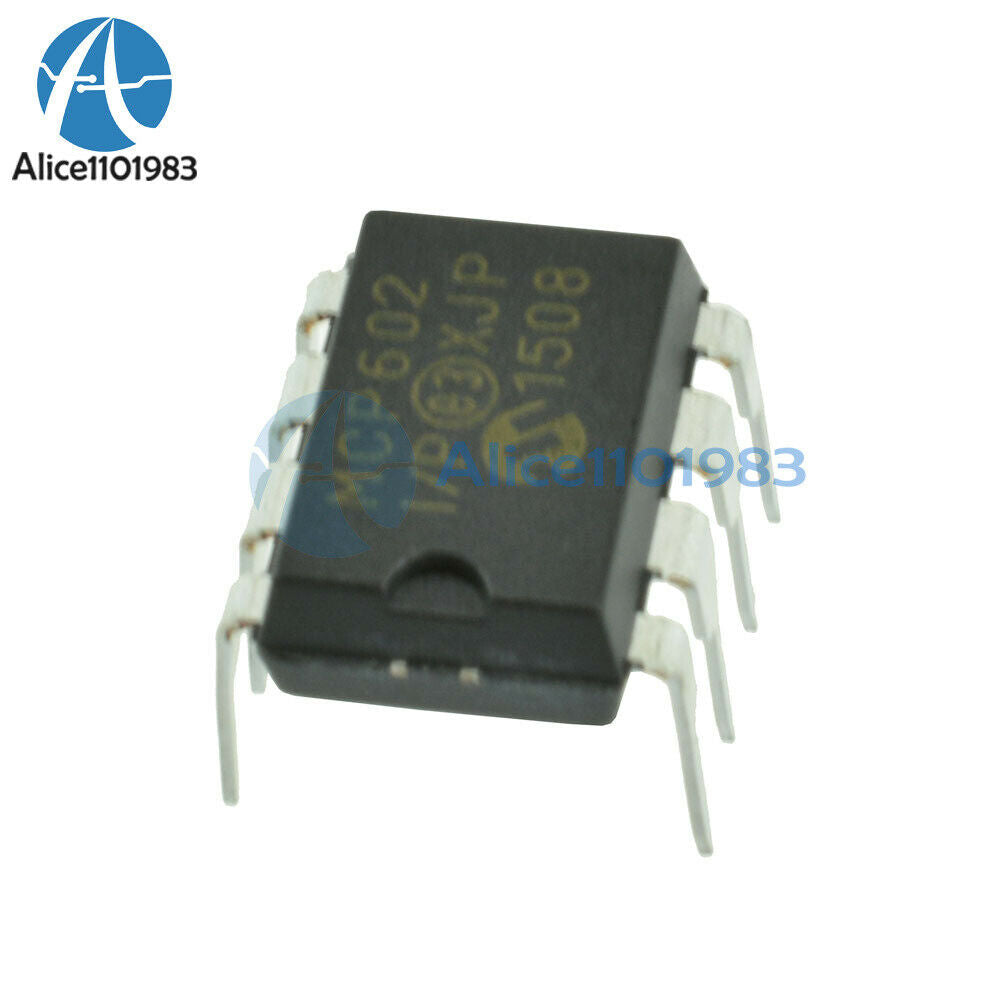 2PCS MCP602-I/P IC OPAMP DUAL SNGL 8-DIP MCP602