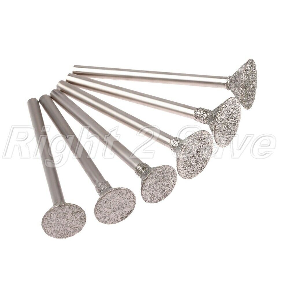 High Quality Diamond C3 Jade Amber Carving Grinding Needle Rotary Tool 10mm/12mm