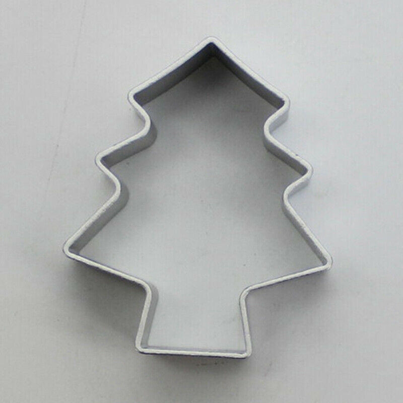 Random Christmas Cookie Cutter Stainless Steel Cut Candy Biscuit Cutters .l8