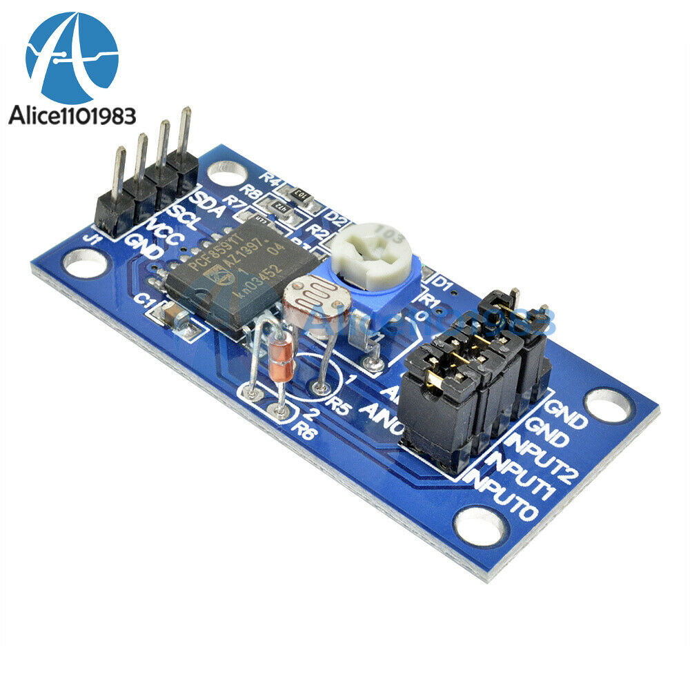 PCF8591 AD DA Conversion of Digital to Analog Converter Module Temperature