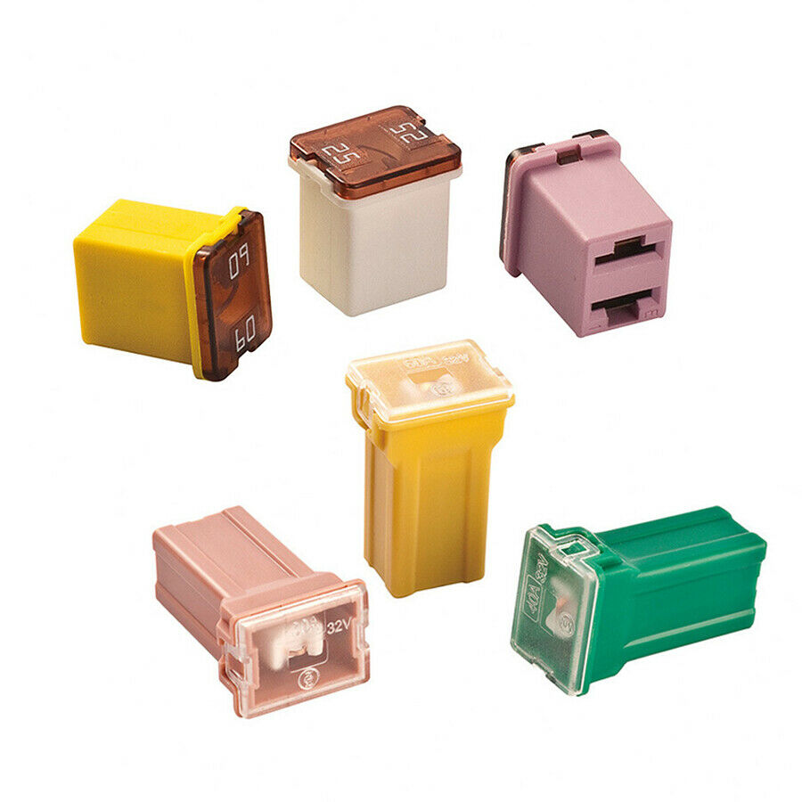 20 PCS Auto Car Square Fuse Box Automotive Dashboard Fuse 20A 30A 40A 50A 60A