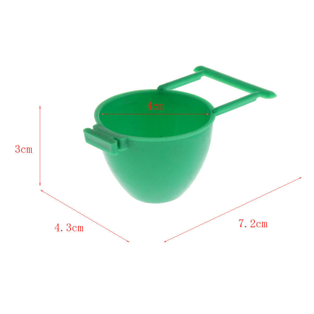 10 Pcs Chicken Bird Automatic Drink Water Drinking Plastic Pigeon Feeder Quail