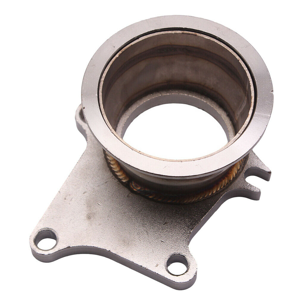 For T3 T4 5 Bolt to 3'' V Band Turbo Exhaust Flange Stainless Steel Adapter