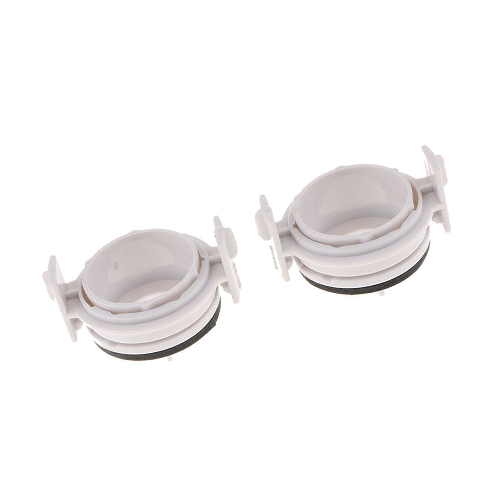 4Pcs HID Light Bulb Holder Adapter Retainers Lamp Clips H7 for BMW H03 E46
