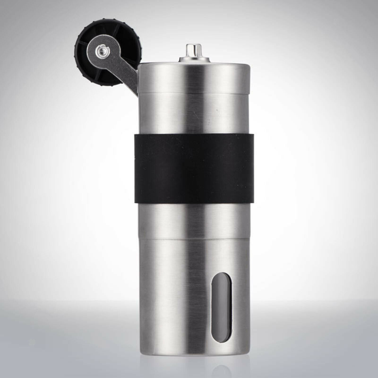 304 Stainless Steel Manual Coffee Grinder for Kitchen Cafe Accessory