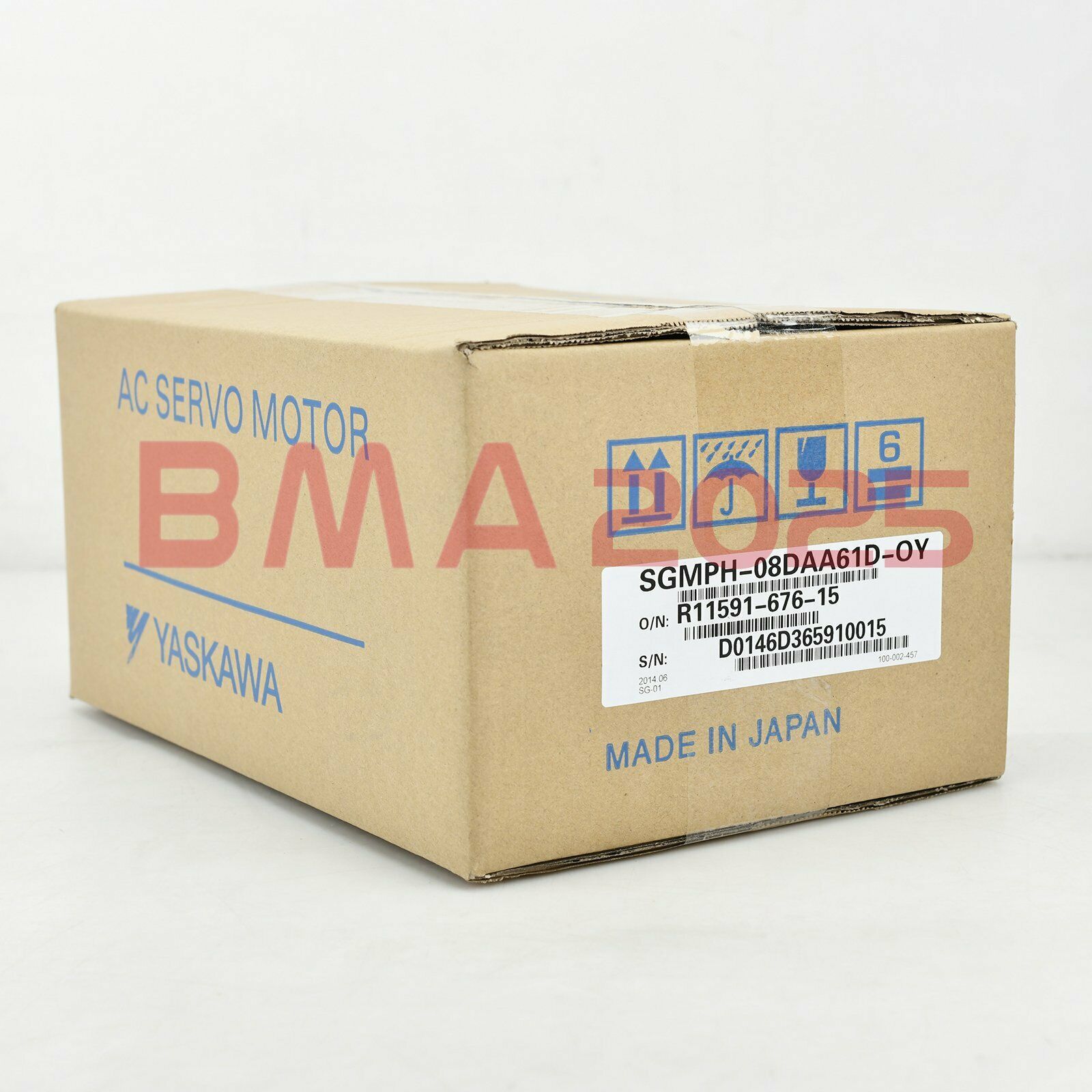 1PC Brand New SGMPH-08DAA61D-OY servo motor 1year warranty DHL free Ship YS9T
