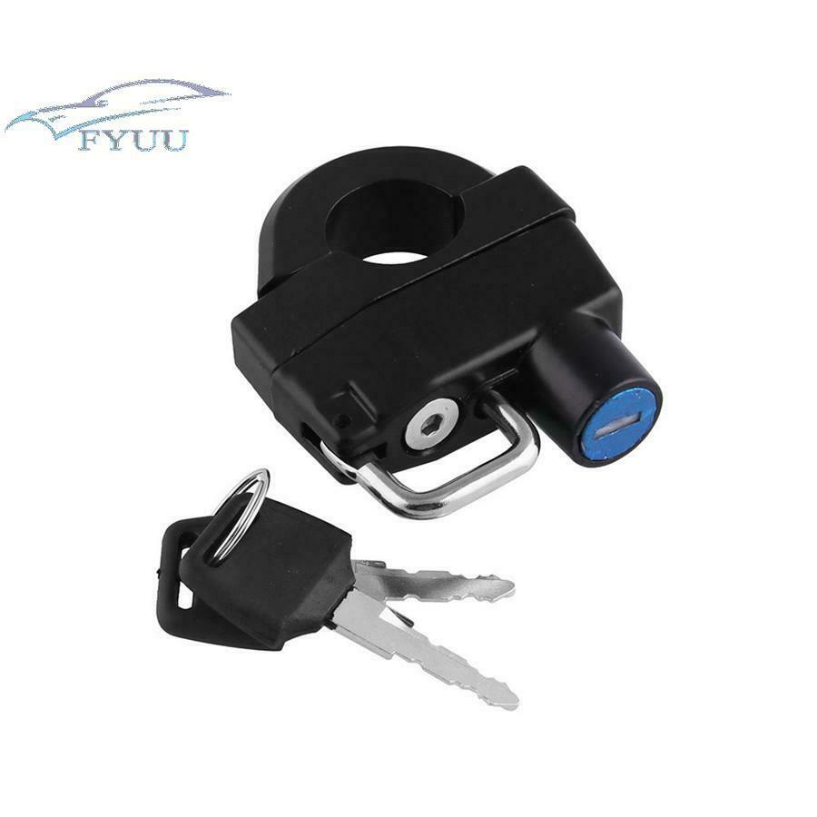 25mm Motorcycle Helmet Lock Key Padlock Handlebars Accessories for XL 883 1200