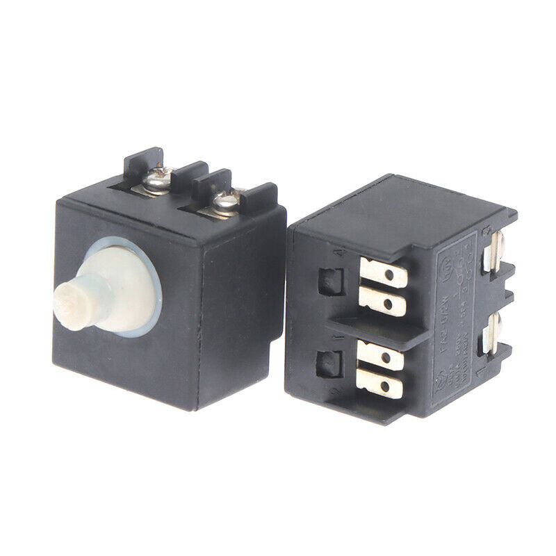 2Pcs Electric Grinder Push Button Speed Control Switch For 100mm Angle GrindBDA