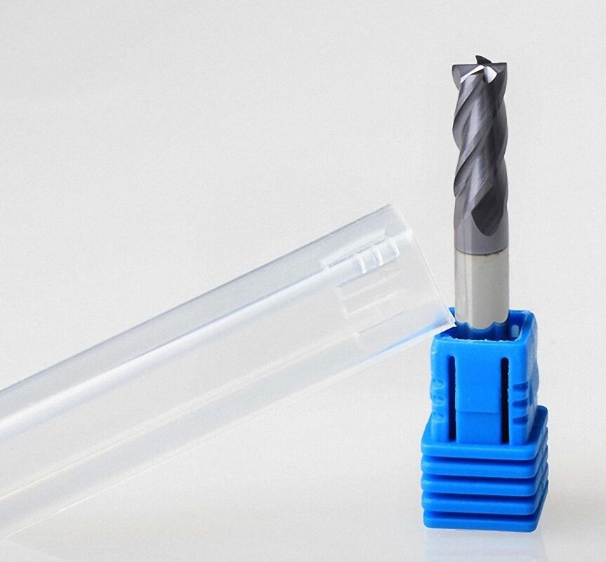 1 of 4flute 4mm X100MM Longer Coat Carbide End millng CNC Milling HRC:45 [M1]
