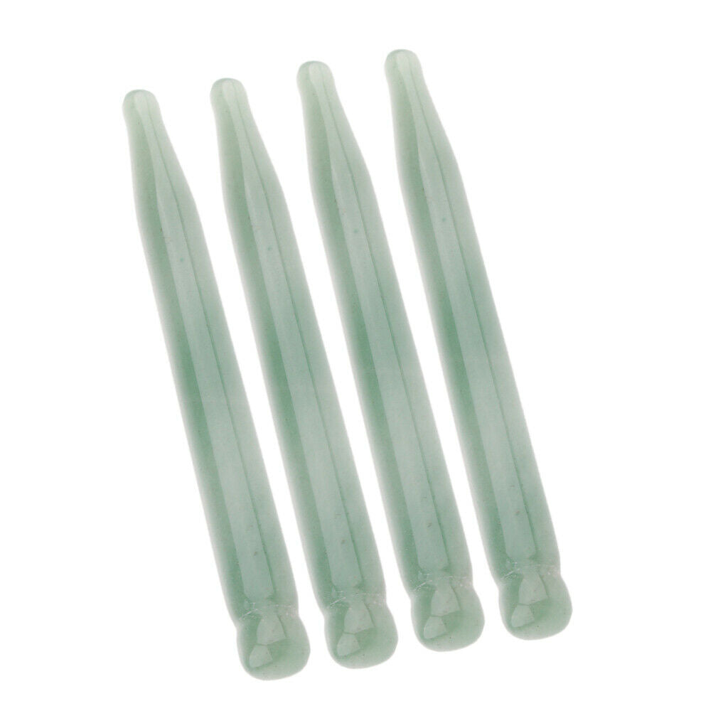 4x Jade Massage Wand Acupuncture Stick Reflexology Deep Tissue Massage Tool
