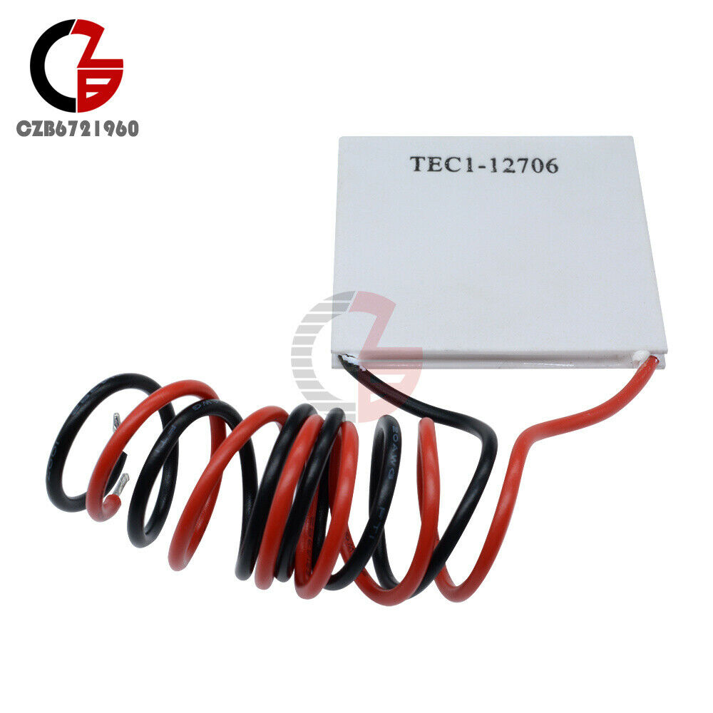 15pcs TEC1-12706 Peltierelement Module Peltier Element Cooling Heating 12V 60W