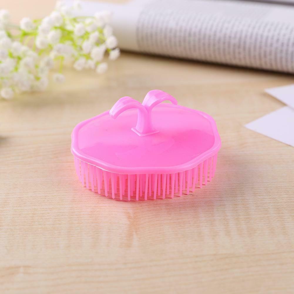 Plastic Head Massage Scalp Shampoo Scalp Washing Hair Massager Brush Comb @