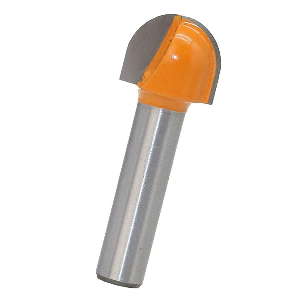 8mm Shank 16mm Dia.Round Nose Cove Core Box Router Bit Woodworking Tools