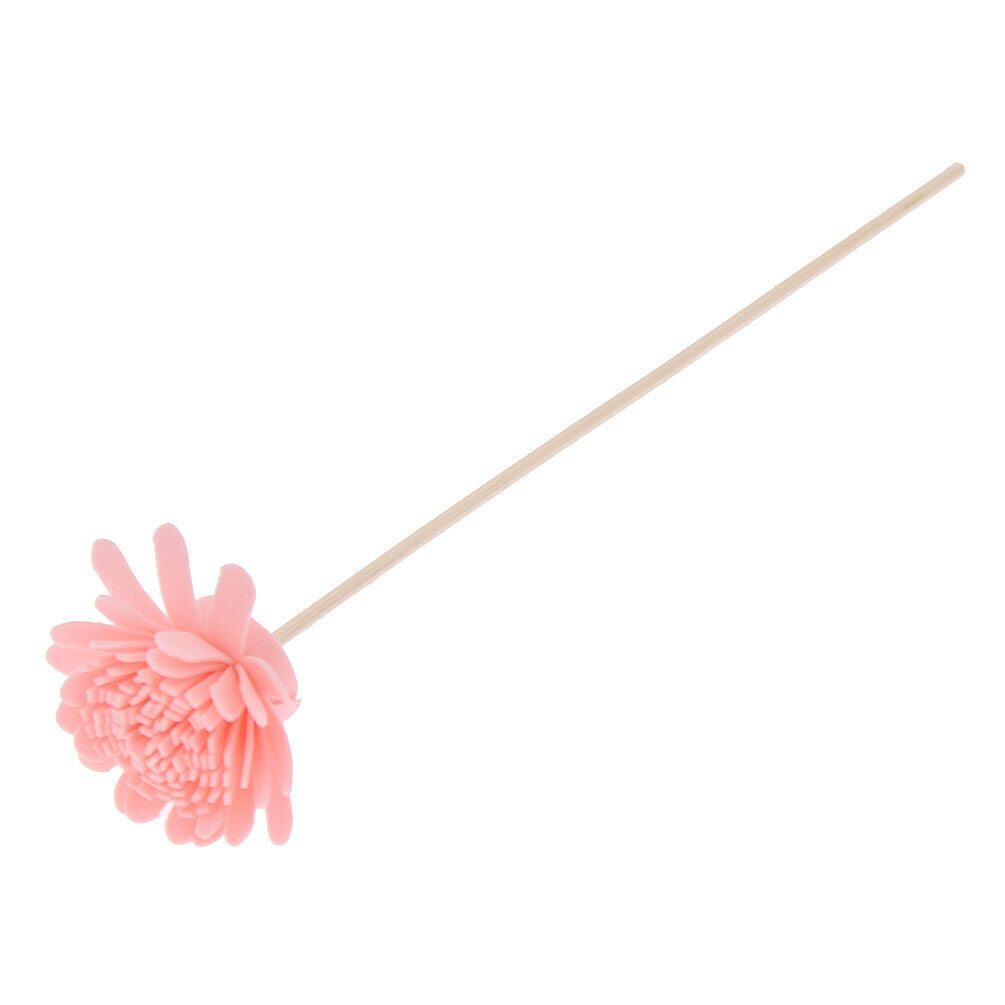 5PCS Mixed Color Rattan Reed Diffuser Sticks Chrysanthemum Aroma Home Fragrance
