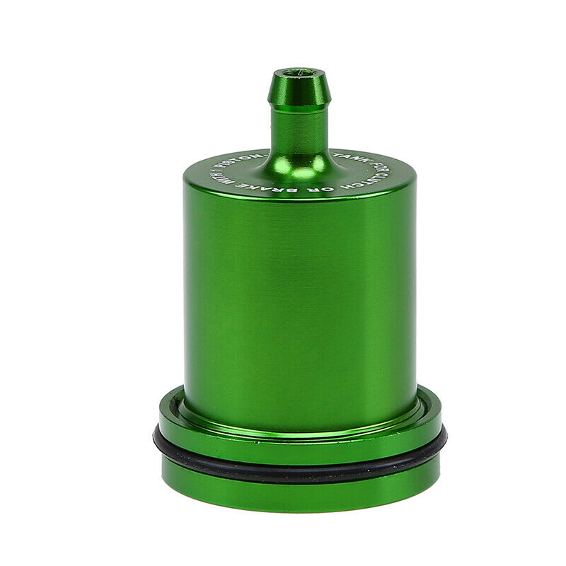 Motorcycle Brake Fluid Reservoir Green Aluminum Alloy Universal Fit For Kawasaki