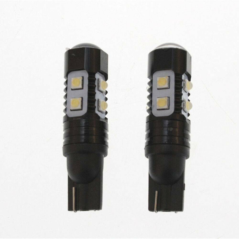 2x 50W T10 T15 CREE 906 912 921 LED 6000K HID White Backup Reverse Lights Bulbs