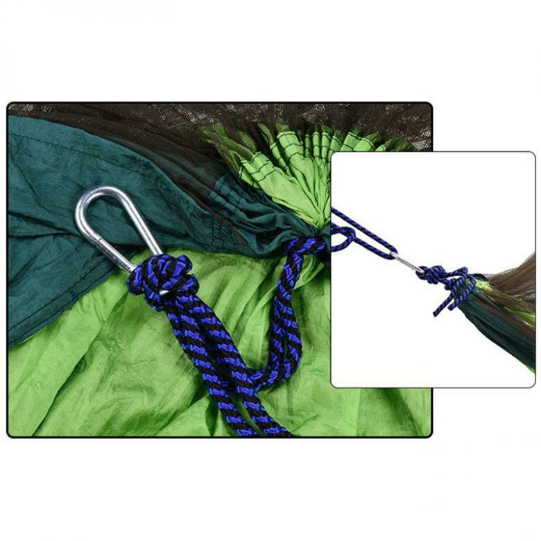 Outdoor Camping Nylon Mosquito Net Hammock Tent Double Hanging Bed Swing Chair
