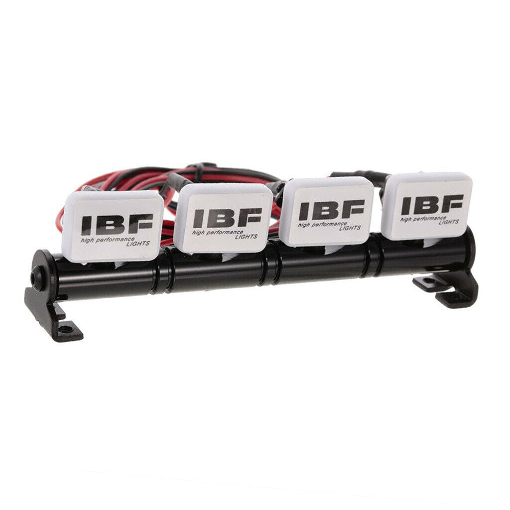 1/10 Rc Car Square Led Light Bar For Hsp Redcat Axial Scx10 -4