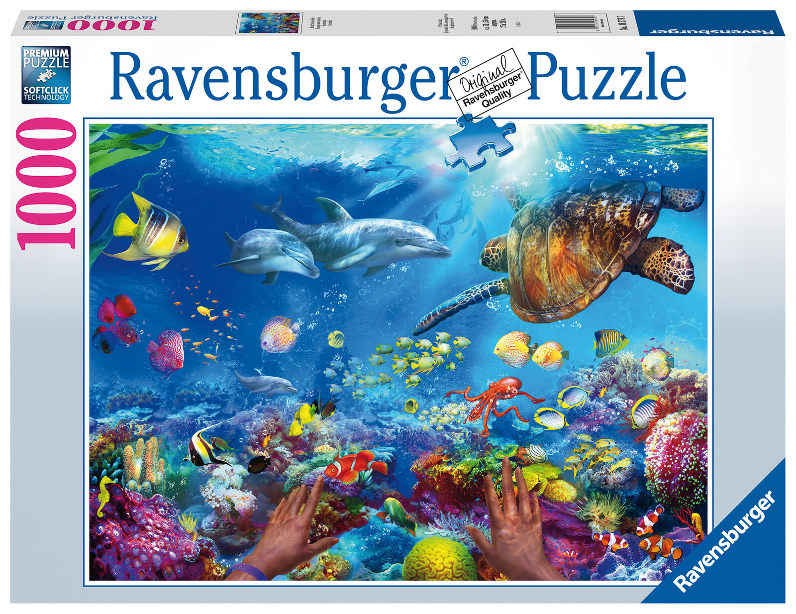 16579 Ravensburger Snorkeling Jigsaw Puzzle includes 1000 Pieces Age 12 Years+