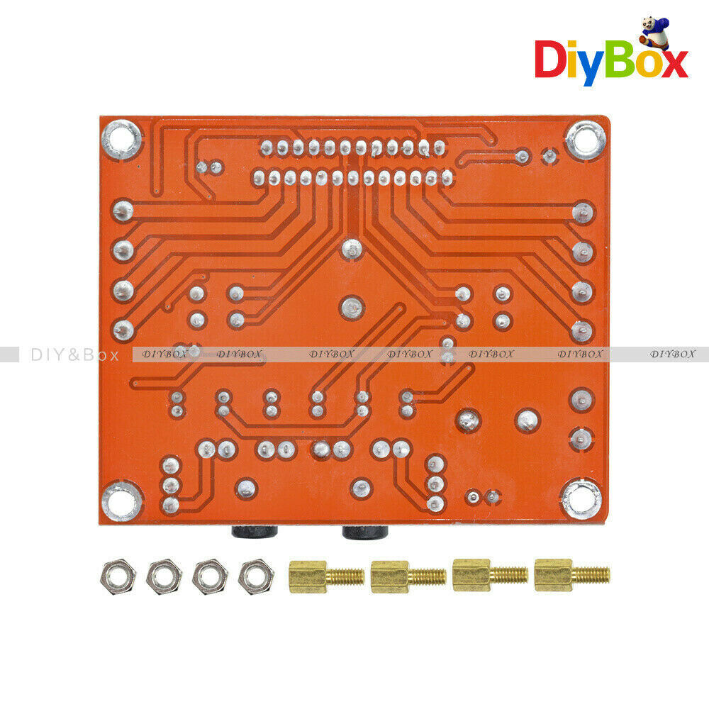 4X50W DC 12V Audio Power Amplifier Board Module With BA3121 Denoiser TDA7850