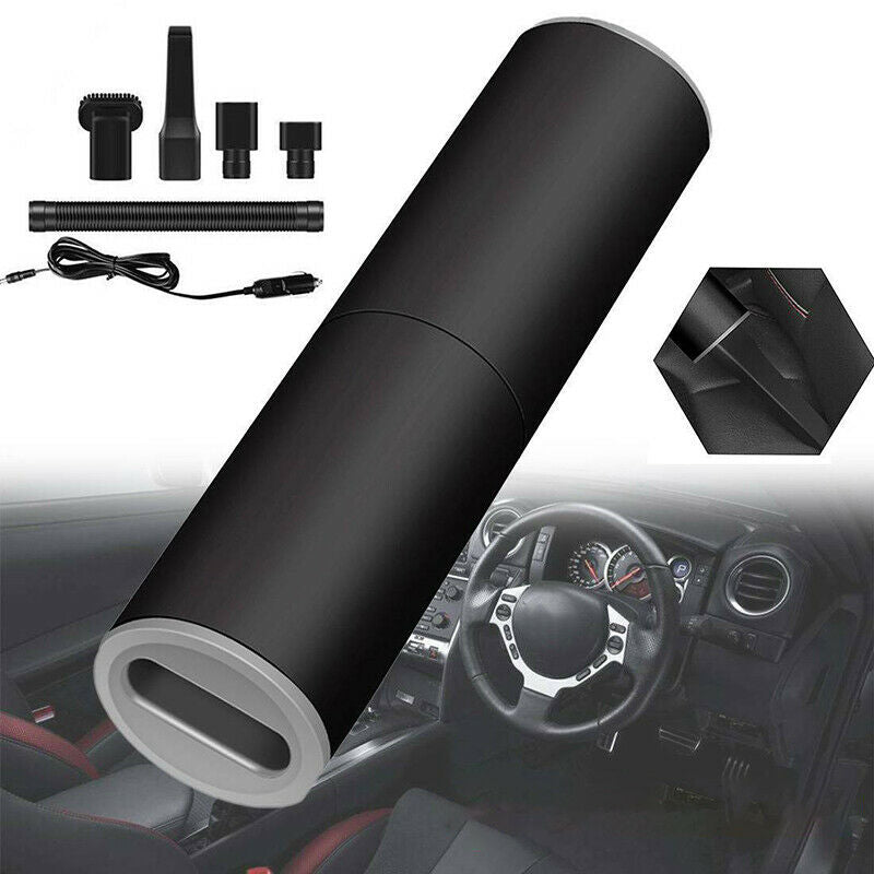 120W 12V Portable Handheld Car Vacuum Home Wet Dry Cleaner Rechargeable Duster