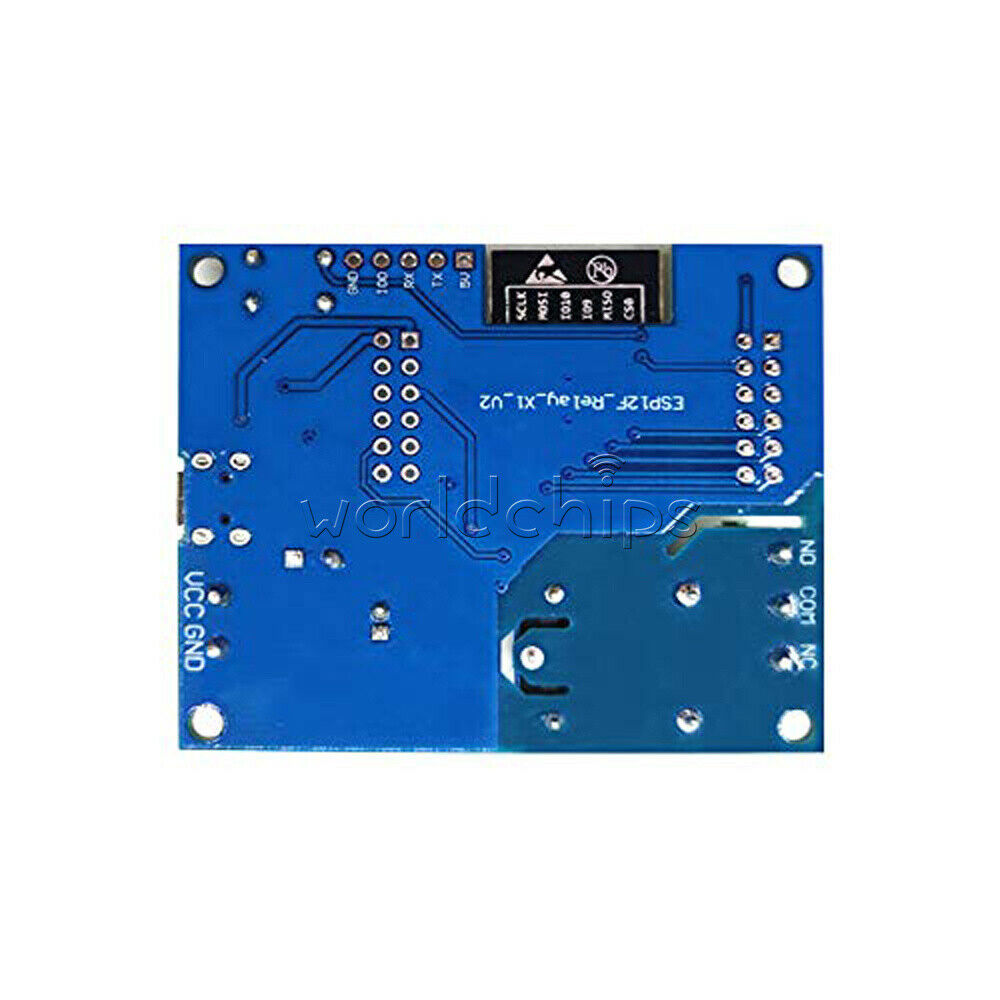 DC5-80V Power Supply ESP8266 WIFI Relay Module ESP-12F Development Board