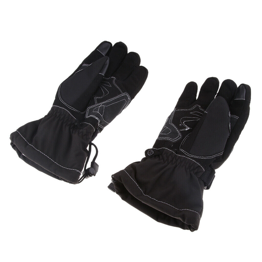 Motorbike Protective Touch Screen Gloves Winter Warm Waterproof Windproof XL