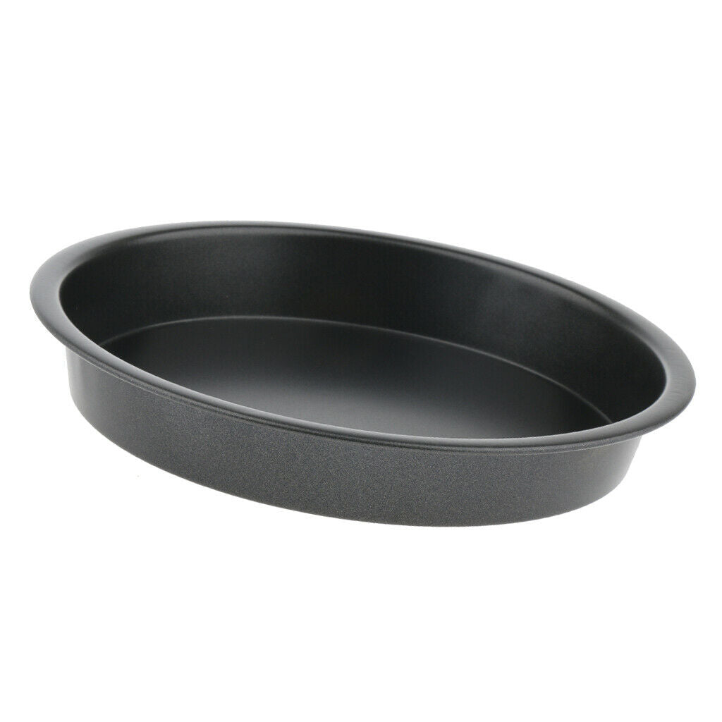 Pizza Baking Tray Cook Rack For BBQ Barbecue - Black, 6in