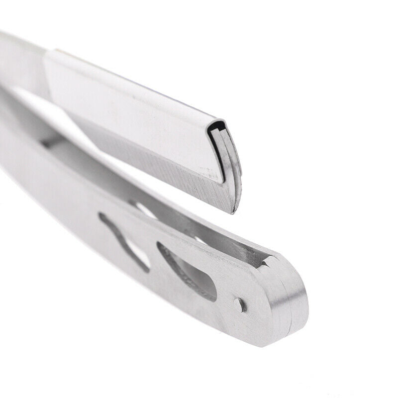 Barber Edge Steel Razor Folding Shaving Holder Rack Without Blade Showy~er.DD