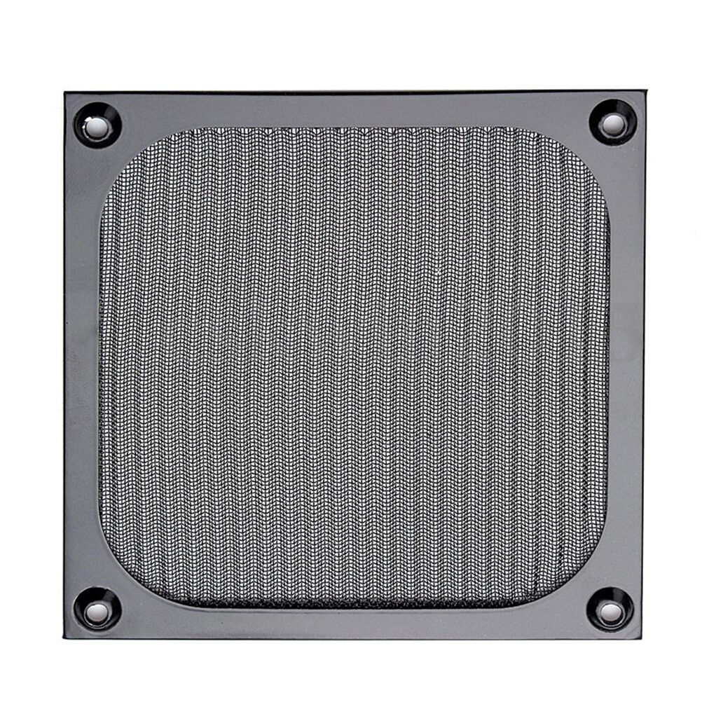 120mm Computer Cooling Fan Dustproof Dust Filter Case Aluminum Grill B'.l8