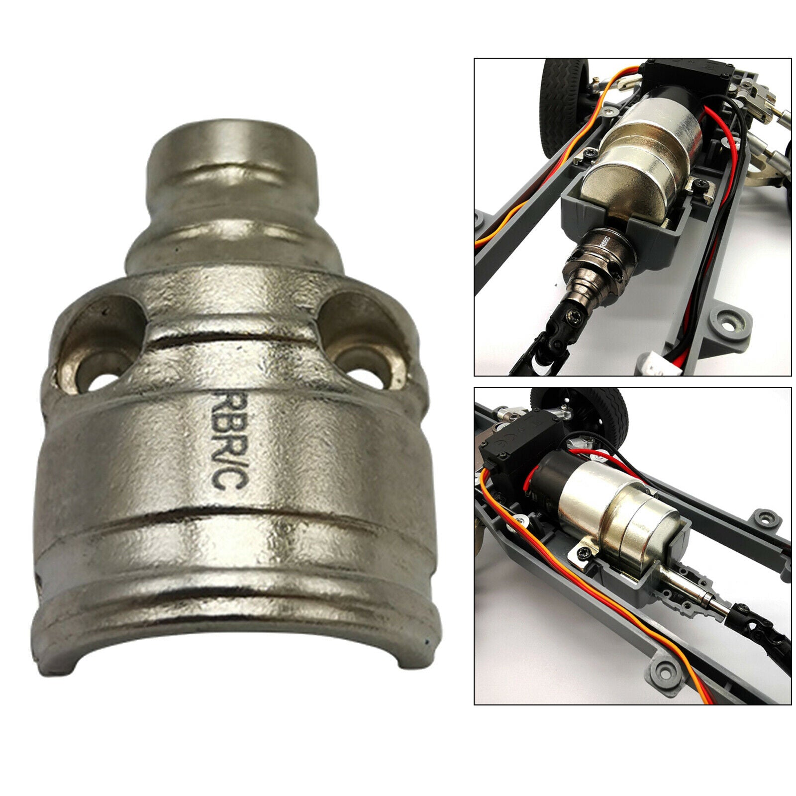RC Alloy   Shaft Housing for WPL D12 1/10 Scale RC Car Upgrades Parts