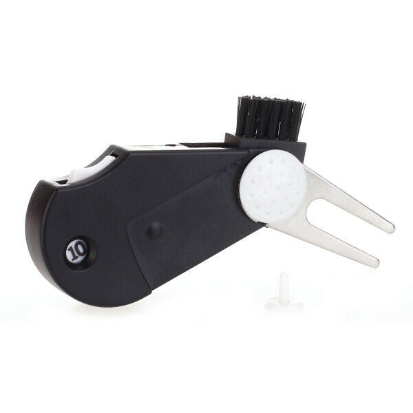 5-in-1  Golf Multi-functional Tool Kit Divot Tool / Groove Cleaner / Brush /