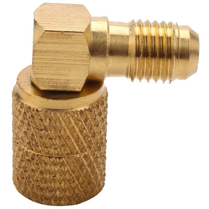 M1/4 Sae-F 5/16 Refrigeration Adapter Connector Adaptor for R410A Gauges Hose S4