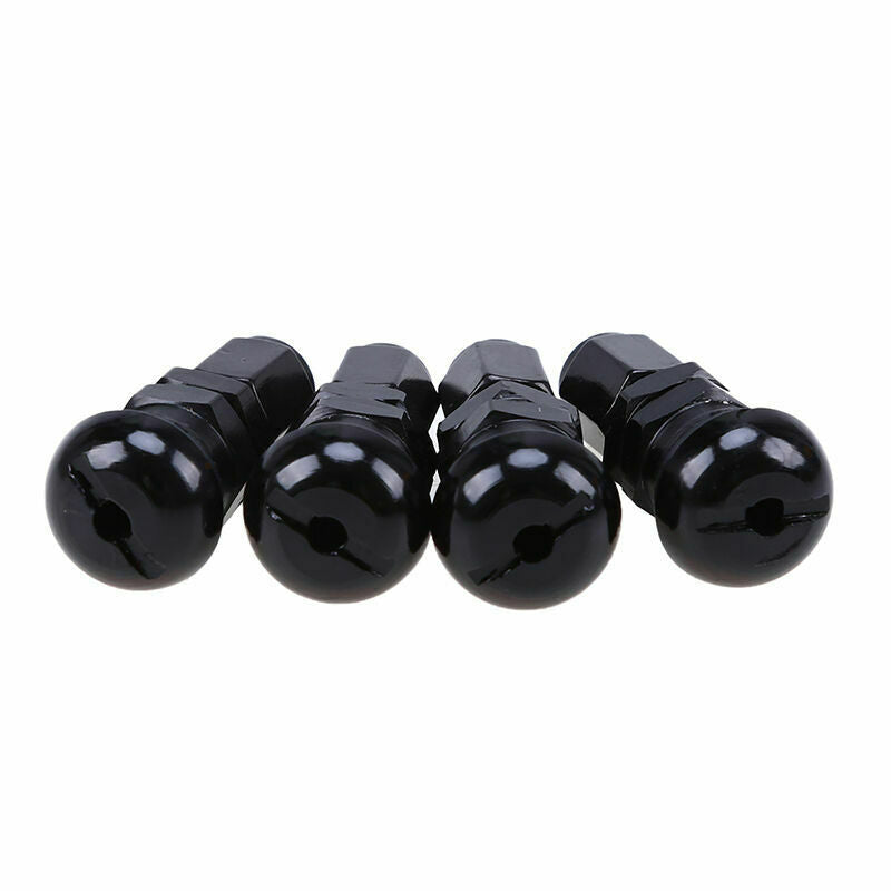 4X Car Wheel Tyre Tire Bolt-in Stem Valve Dust Caps Airtight Tubeless