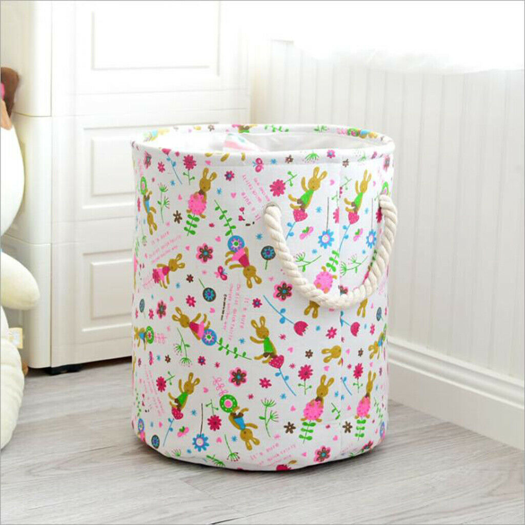 Laundry Basket Collapsible Fabric Laundry Hamper Clothes Bag Folding Washing