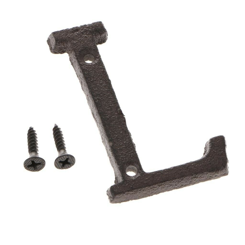 2x DIY Outdoor Door Door Plate Mailbox Iron Nordic Style Letters Living Room