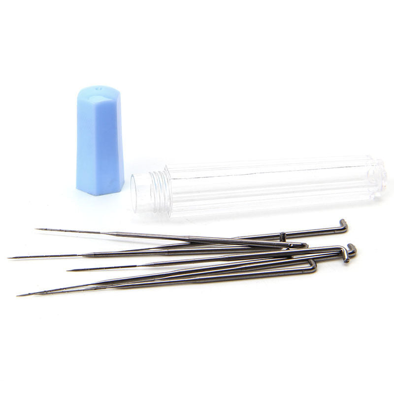 7Pcs Felting Needles with Wooden Handle Holder Wool Felt Craft Tools Kit DIY
