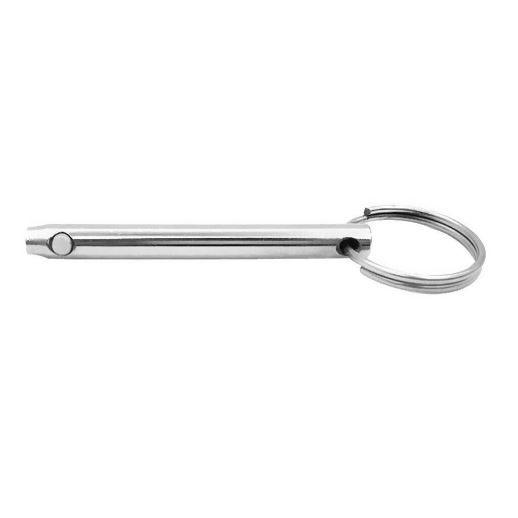 4pcs Stainless Steel Boat Bimini Top Deck Hinge Quick Release Ball Pin 5/16"
