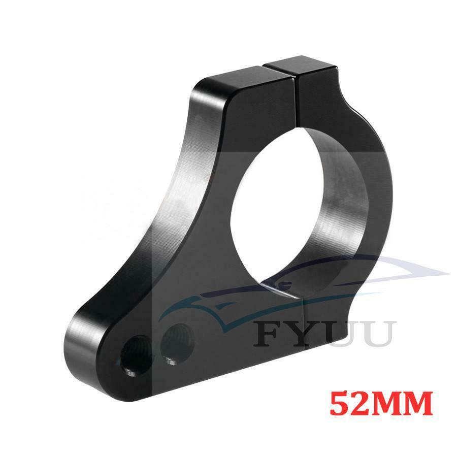 Black Motorcycle 52mm Steering Damper Fork Bracket Reduce Lever Vibration