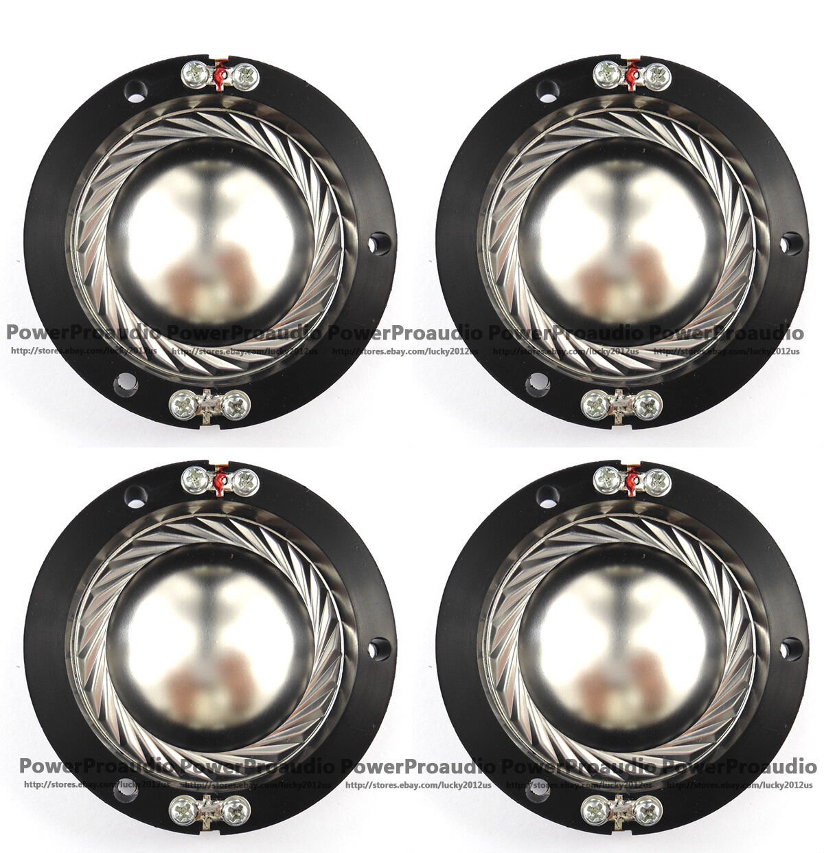 4pcs Diaphragm for Altec Lansing Speaker 604 802 804 8 Ohm Horn Driver