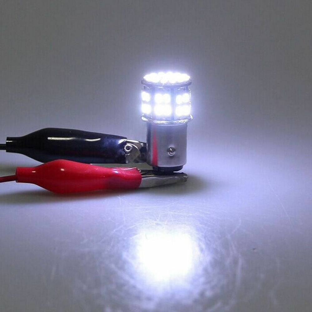 LED Light White 1157 BAY15D 50SMD 12V 1206 6000K Car Tail Stop Brake Lamp Bulb