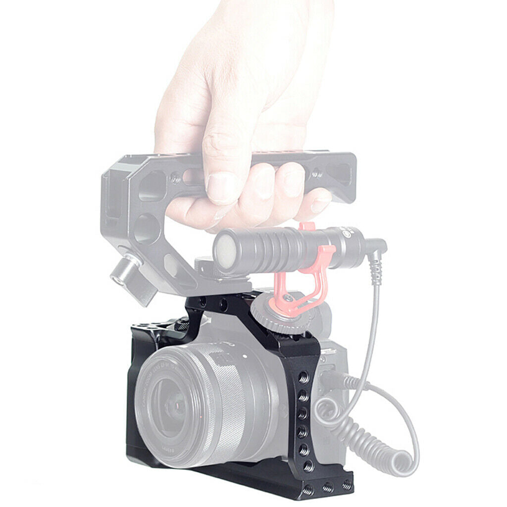 Camera Cage for Canon EOS M50 M5 M50II Rig Stabilizer Anti-Twist Durable