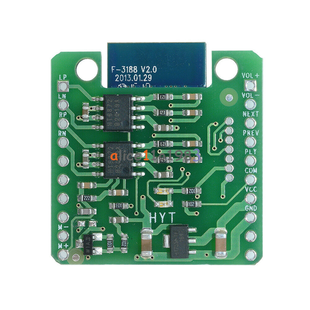 Bluetooth 4.1/4.0 CSR8645 Amplifier Board 5W+5W APT-X Stereo Receiver Amp Module