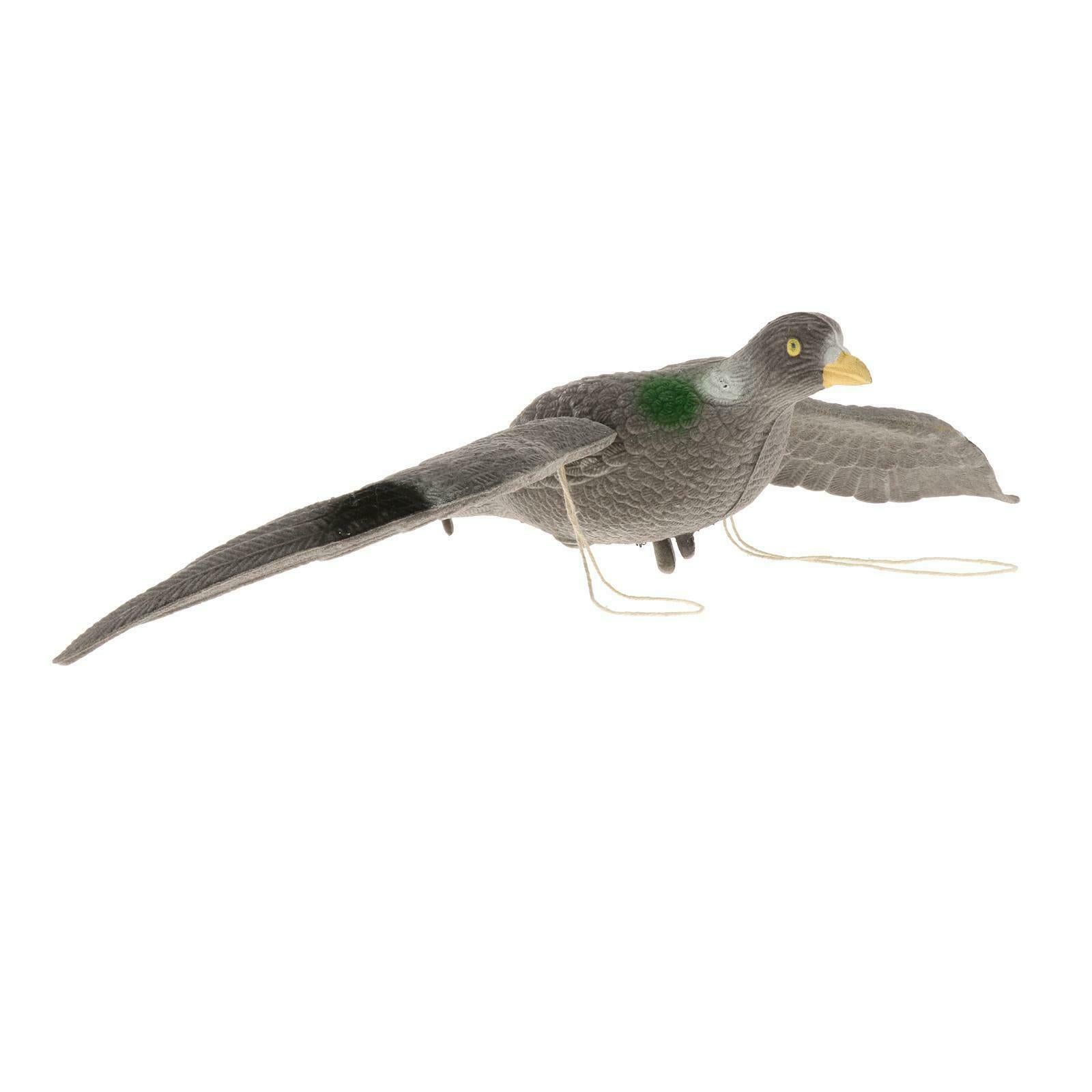 Garden Realistic Pigeon Bird Scarer Pest Control Hunting Decoy Decor Statue