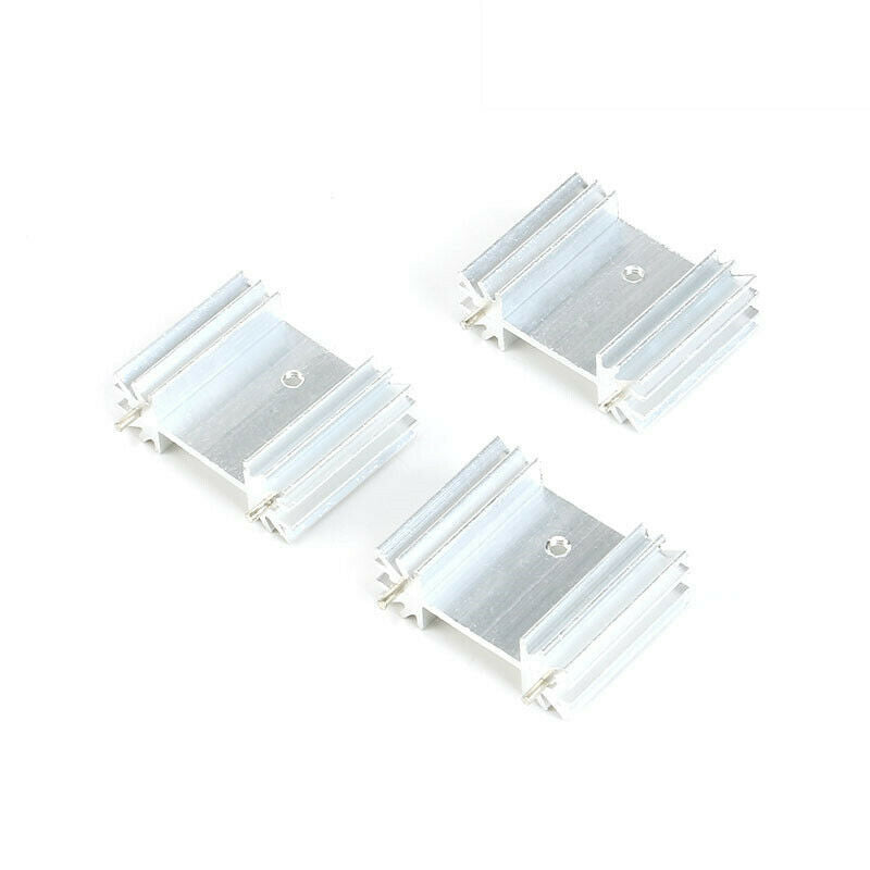 2pcs Heat sink radiator 34*25*12M Lotus shape three-stage voltage regulator Sink