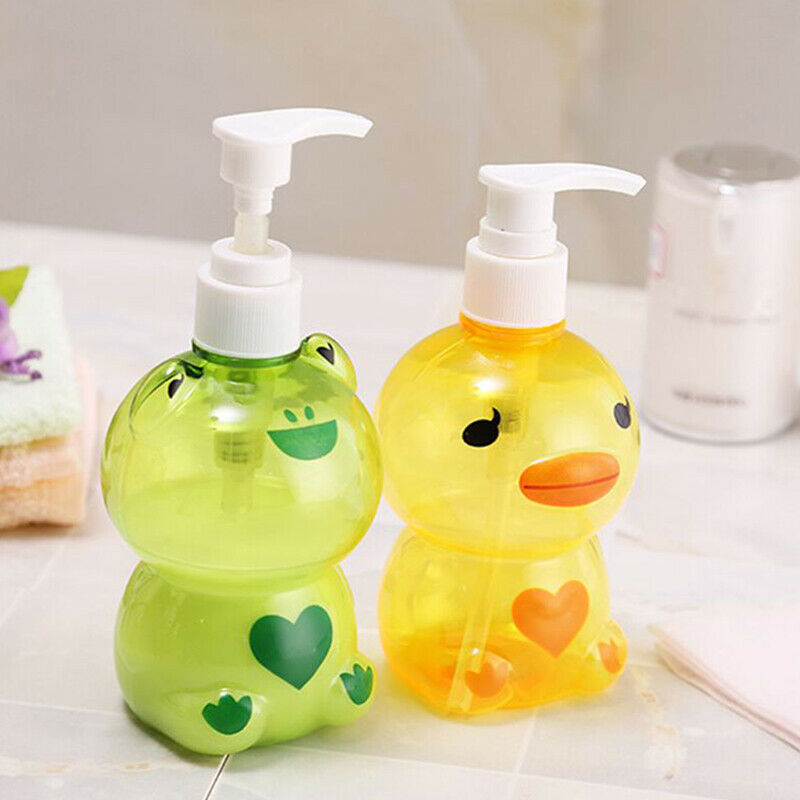 250ml Portable Soap Dispenser Animal Shape Empty Pump Bottle Shower Conta.l8